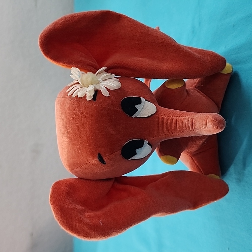 Kamar, Inc. Vintage 1967 "Bombo" the Elephant #2191 Plush Stuffed Animal